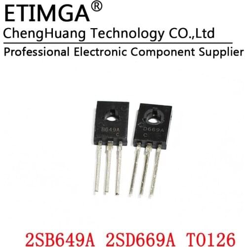 10PCS D669 B649 2SD669AC 2SB649AC Triode Audio Power Amplifier Promotes The Tube