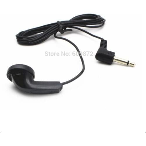Free Shipping 50pcs Disposable single side earbud 1-bud earphone mono earpiece ear bud for tour guide ,hospital ,airlines