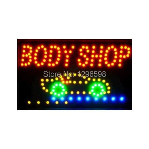 CHENXI Direct Selling custom Graphics indoor Ultra Bright 10X19 inch car body care store sign of led