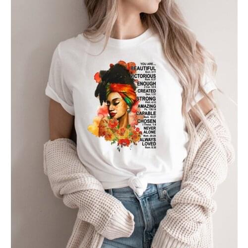 Black Girl Magic You Are Beautiful Shirt Black Queen Black Women Art Tshirt Black Lives Matter Tops Oversized T Shirt
