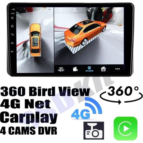 Car Audio Navigation GPS Carplay DVR 360 Birdview Around 4G Android System For Nissan Teana Maxima Cefiro J31 2003~2009