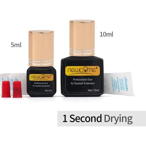 THINKSHOW Eyelash Extension Glue 5\10ml 1 Bottles Lash Glue Good Quality Soft Fast Dry No Odor No Simulation Lash Glue Makeup