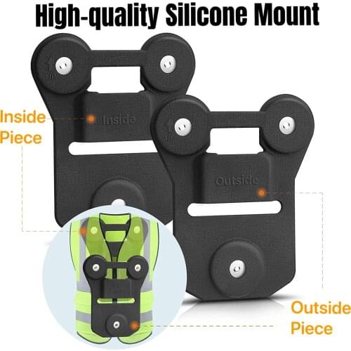 Sharpwitness Body Camera Magnet Mount Universal Magnetic Suction Back Clip Holder for All Police DVR Cameras