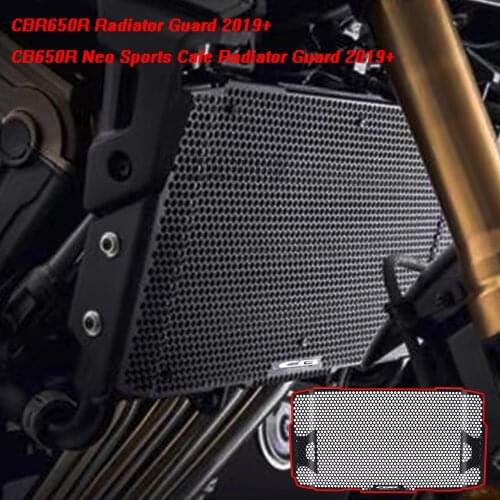 Motorcycle Aluminum Radiator Guard Protector Grille Cover For Honda CB 650R CBR 650R CBR650R CB650R Neo Sports Cafe 2019 2020