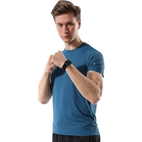 Mens T-shirts Fitness Men Workout T Shirt QuickDry Shirts for Men Running Shirt Men Gym T Shirt Football Jersey Crossfit tshirt