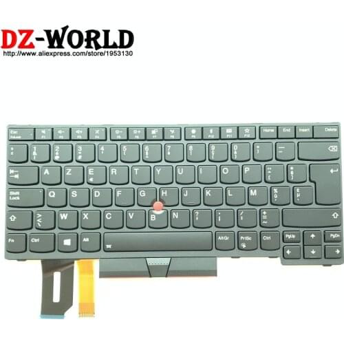 New Original Belgian Backlit Keyboard for Lenovo Thinkpad E480 E490 T480S L480 T490 T495 L380 L390 Yoga L490 P43s Laptop