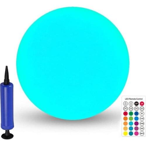 Floating Ball Pool Light Solar Powered Swimming Pool Light IP67 Waterproof Pond Glow Globe Ball Lamp Party Outdoor Decorations