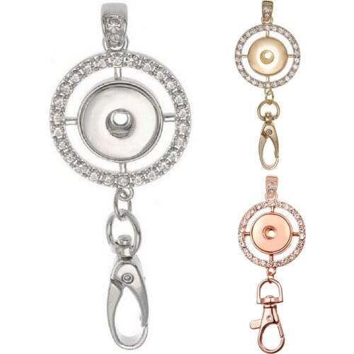 JaynaLee Snaps Hook Pendant without Chain fit 18mm or 20mm Ginger Snaps for women Men gift GJP8092