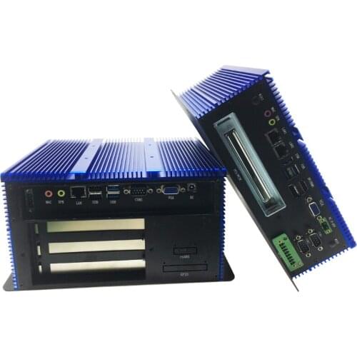PCI / PCIE Mini Industrial Computer Fanless Embedded Industrial Microcomputer All Aluminum Sealed Industrial Control Small Host