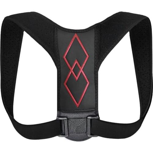 2021 New Men Women Adjustable Shoulder Posture Corrector Back Support Strap Brace Spine Support Lumbar Posture Orthopedic Belt