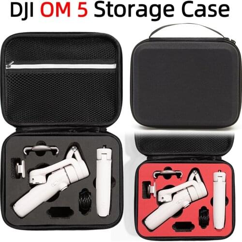 Storage Bags For DJI OM 5 Black Durable Carrying Case For DJI OM5/Osmo Mobile 5 Handheld Gimbal Accessories