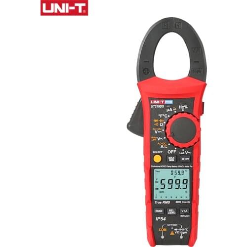 UNI-T Digital Clamp Meter Professional UT219 Series AC DC Current Clamp Multimeter Auto True RMS Voltammeter Frequency Meter