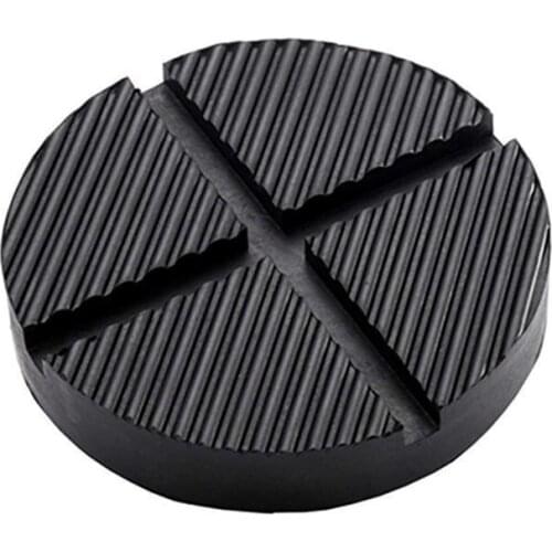Universal Car Parts Rubber Jack Support Block Frame Black Pad Slotted Protector Jack Pad Adapter Jack Floor Rubber Lift Rub C9M9