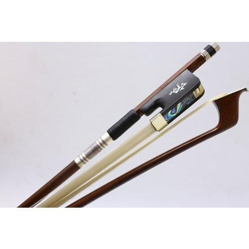 Cello Bow 4/4 Size Pernambuco Top Level Horsehair Warm Tone Good balance