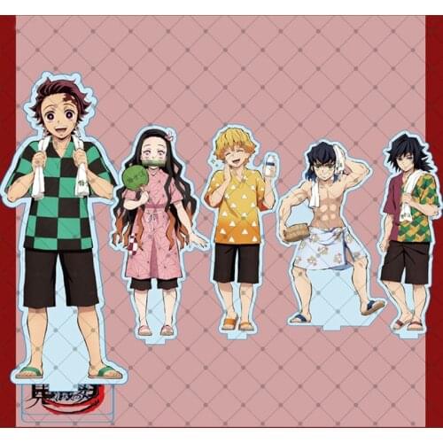 Anime Demon Slayer Kimetsu No Yaiba Hashira Giyuu Muichirou Shinob Acrylic Stand Figure Ornamentmodel Decoration Toys Gifts