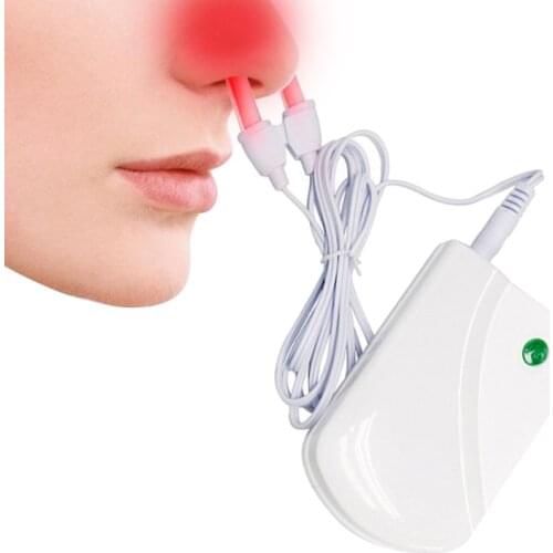 Hot Dropship Nose Rhinitis Sinusitis Cure Therapy Massage Hay Fever Low Frequency Pulse Nose Care Cleaning Machine