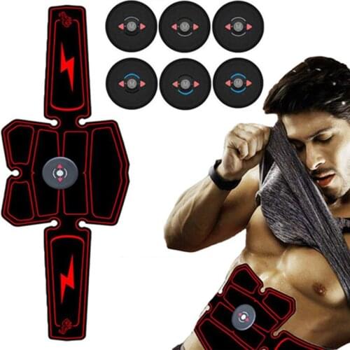 Wireless Smart Muscle Stimulation Waist EMS Trainer Fitness Abdominal Training Body Slimming EMS Muscle Weight Loss Stickers