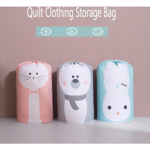 Household Storage Bags Beam Mouth Dustproof Quilt Clothes Storage Bag Waterproof And Moisture-Proof Finishing