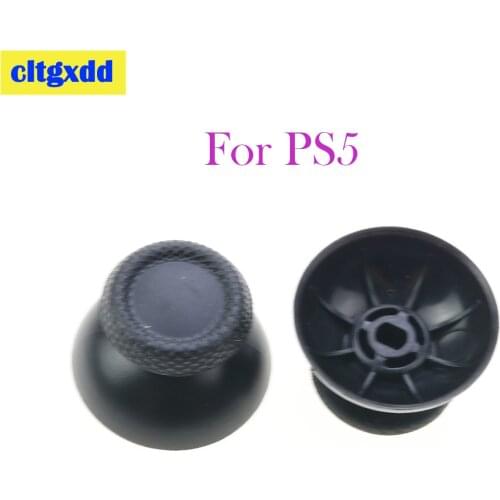 Cltgxdd 20pcs Replacement Controller Analog Thumbsticks Thumb Stick Joystick Caps for Sony PS5 Black Drop