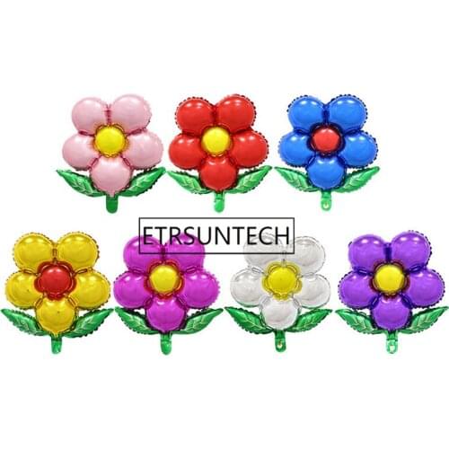 Colorful flower foil balloons wedding party balloon inflatable air balloon,marriage room party decoration flower