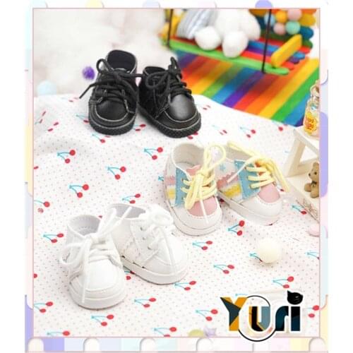 Star Idol 20cm Rainbow White Black Doll Shoes for Plush 20cm Doll Accessories Sa OM