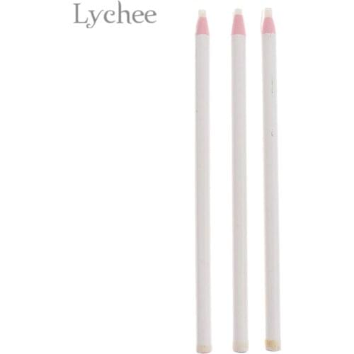Lychee Life 3pcs Disappearing Marker Pen Tailors Chalk Mark Pencils DIY Sewing Tools