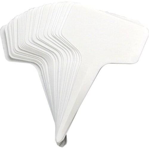 50pcs Plastic Plant T-type Tags Markers Nursery Garden Decoration Tags for Plants Garden Decor Gardening Label