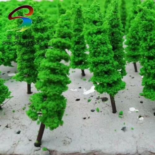 TC90 Layout Model Train Trees Scale 90mm 300pcs