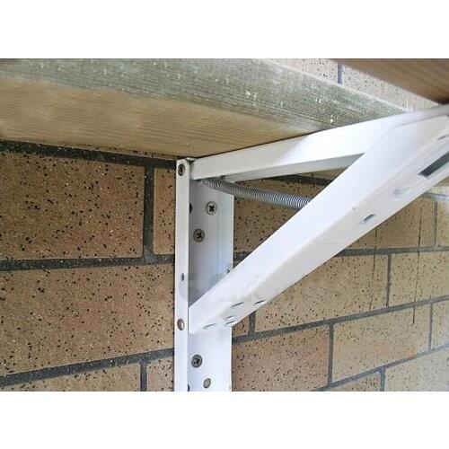 10 inch microwave Oven Wall Shelf, Dish Washer Holder, Foldable Iron Wall Shelf KF528