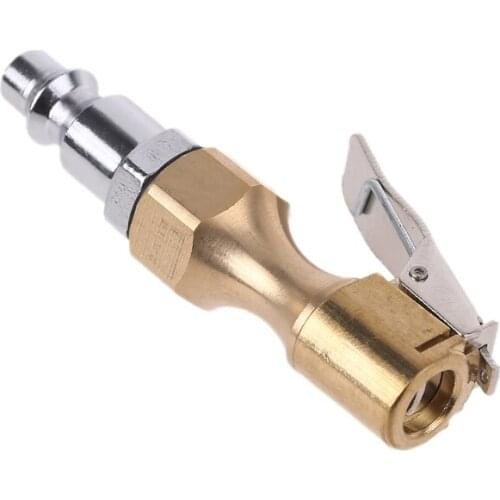 New Hot Open Flow Tire Chuck Air Hose Quick Connect Adapter 1/4 Female NPT Open Flow