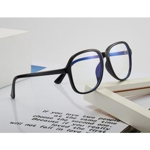 Anti Blue Ray Glasses Square Designer Computer Glasses TR90 Blue Light Protection Goggle Transparent Prescription Glasses Frames