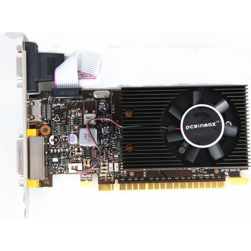 PCWINMAX Original GT730 4G GDDR5 64biT PCI-E Card Gaming Card video Card.with DVI DP HDMI Port .for NVIDIA GeForce