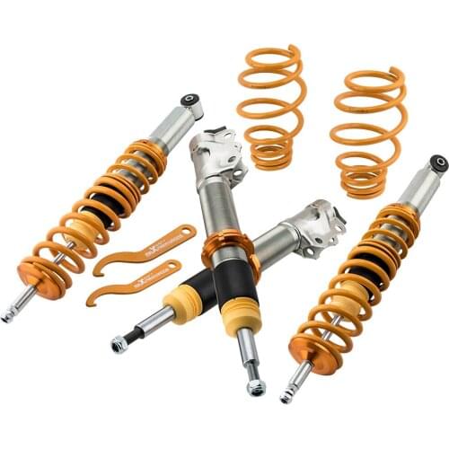 Adjustable sport coilover suspension lowering kit for VW POLO 6N2