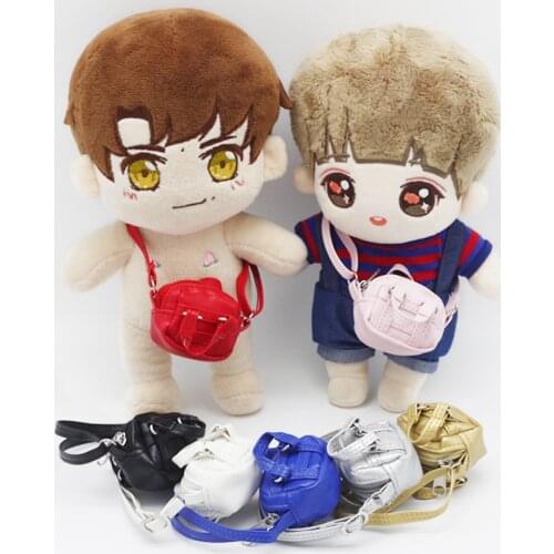 1/6 1/3 1/8 1/4 BJD Doll Crossbody Bag 18inch 43cm baby Gril Shoulder Bags fit 15cm 20cm EXO Plush Doll bag Kids handbag Toy