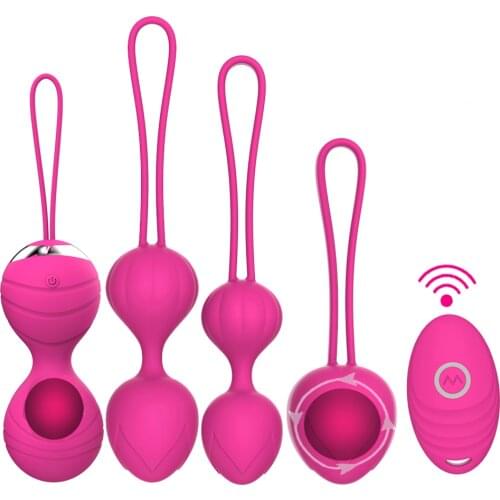 Vaginal Balls Vibrator Sex Toy For Women Kegel Ball Female Vagina Tighten Exercise Vibrator Wireless Remote Vibrating Love Eggs