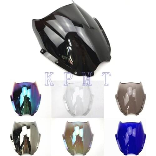 For Hyosung GT125R GT250R GT650R GT650S Black Windshield WindScreen Double Bubble GT 125R 25R 650R 650S UM V2S-650R 250R