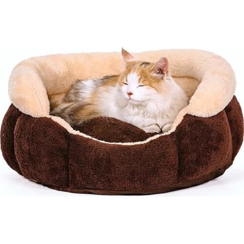 High grade pet dog cat winter warm house doggy autumn winter kennels products puppy beds supplies dogs cats nest 1pcs S M L