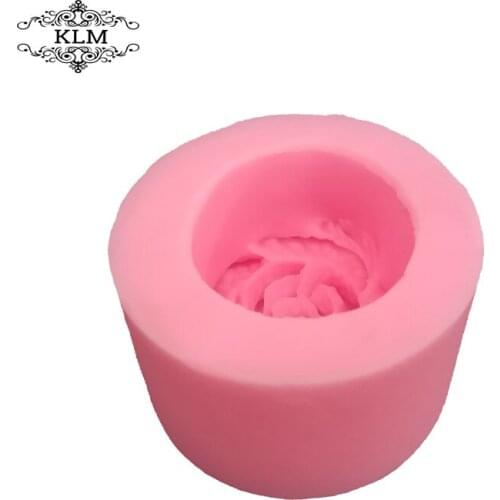 1PCS Rose Flower Shape Fondant Cake Decorating Silicone Mold Candy Jelly Chocolate Mold
