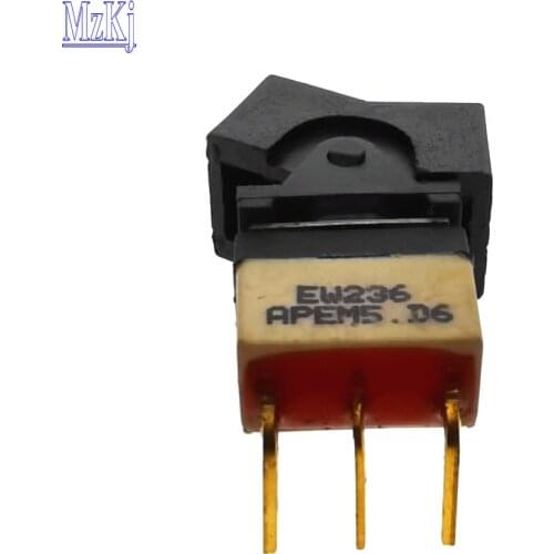 2PCS New Original France APEM Waterproof Toggle Switch EW236 3 Feet 2 Gears Curved Feet