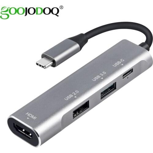 USB Type C HUB USB-C To HDMI 4K USB 3.0 2.0 Thunderbolt 3 Dex Mode Adapter Dock For MacBook pro Samsung S10 S9 huawei P20 Pro