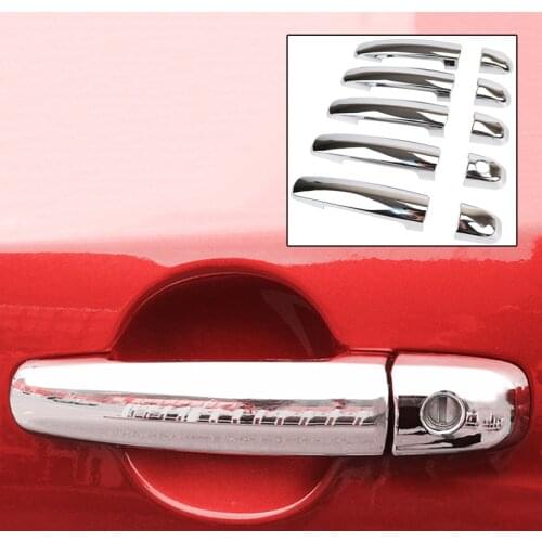 ACCESSORIES 10PC FIT FOR 2006 2007 2008 2009 2010 2011 2012-2015 SUZUKI GRAND VITARA CHROME DOOR HANDLE CATCH COVER TRIM CAP