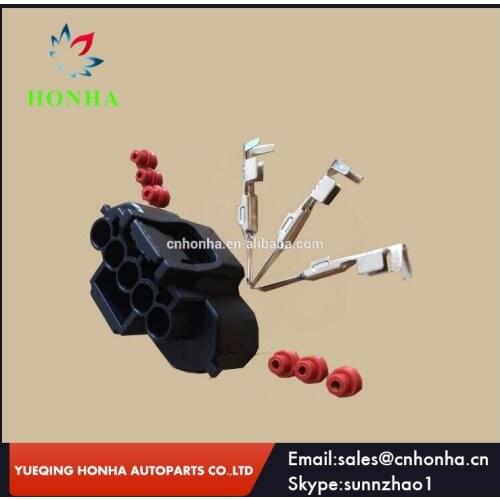 Free shipping 5 way 2.3II(090II) Housing Mass Air Flow Engine sensor connector with pigtail or without pigtail 90980-11317