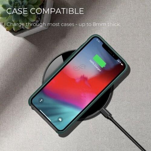 IONCT 15W qi Wireless Charger pad for iPhone X XR XS Max 8 fast wirless Charging for Samsung Huawei phone Qi wireless charger