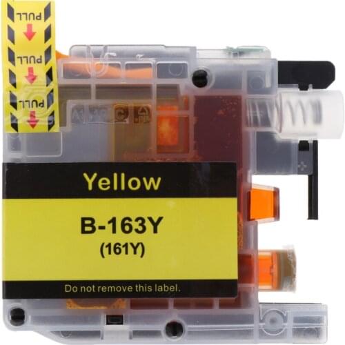Ink Cartridge Yellow Color LC161 LC163Series ForBrother DCP-J752DW,MFC-J245