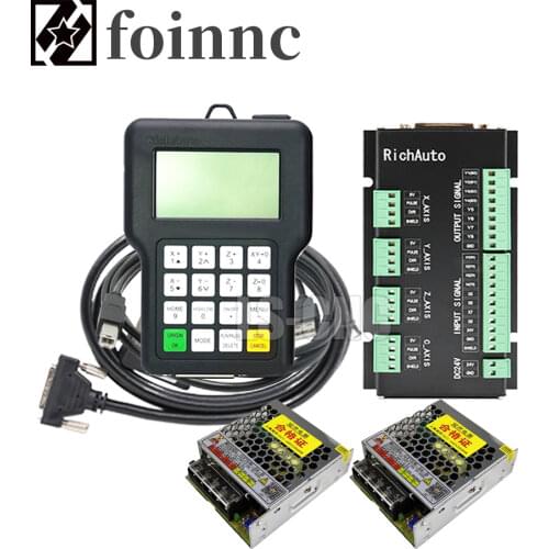 RichAuto-DSP A11E CNC motion controller English version , a three-axis control system for engraving and cutting
