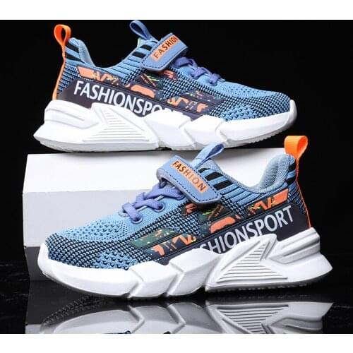 New Boys Sneakers Childrens Tennis Running Shoes Student Breathable Outdoor Flat Shoes Boy Casual Sports Shoes Zapatillas Kids