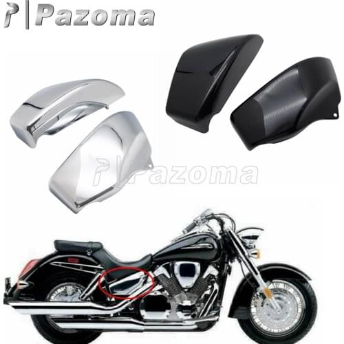 For Honda VTX1800 VTX 1800 R/Retro S/Spoke N/Neo F T/Tourer Battery Side Fairing Cover Motorcycle Parts Cowl Wire Protection Cap