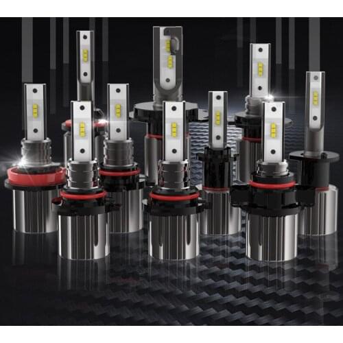 LKT 1PCS H4 LED H7 H11 H8 HB4 H1 H3 9005 Auto Car Headlight Bulbs Motorcycle 8000LM Car Accessories 6500K 4300K 8000K Fog Lights