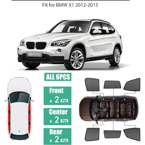 Side Windows Magnetic Sun Shade UV Protection Ray Blocking Mesh Visor Fit For BMW X1 E84 2012-2015
