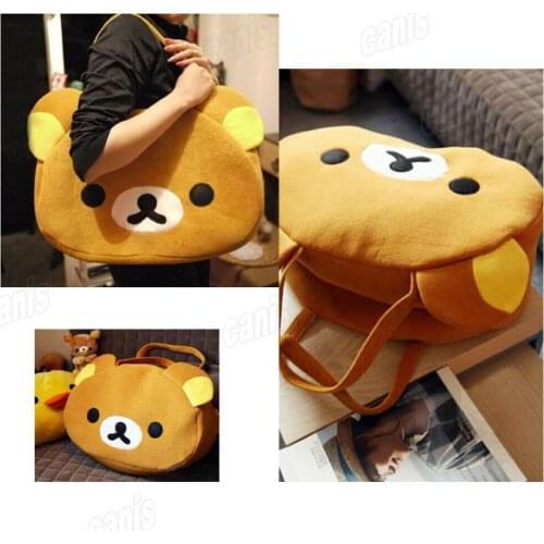 Fashion Women Shoulder Bag Satchel Crossbody Tote Cute Bear Handbag Purse Messenger plush